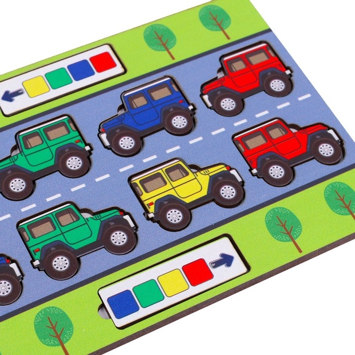 Обучающая игра «Машинки» Обучающая игра «Машинки»