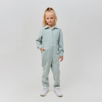 Комбинезон для девочки MINAKU: Casual collection KIDS цвет мятный, рост 158