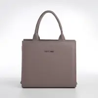 Сумка женская тоут TEXTURA на молнии, 22&times;11&times;22 см, капучино