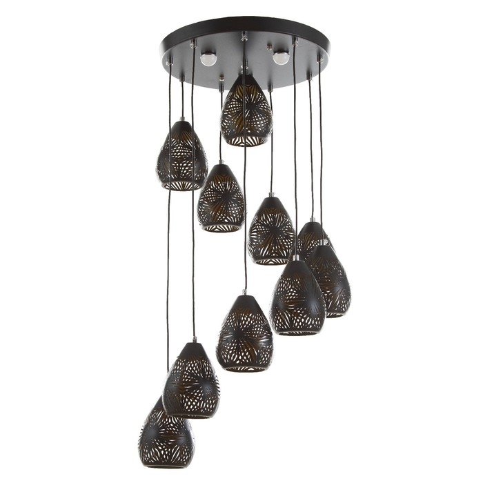 Каскад Каскад "Виерро" 10LED+3LED 79Вт ПДУ черный 40х40х200см BayerLux