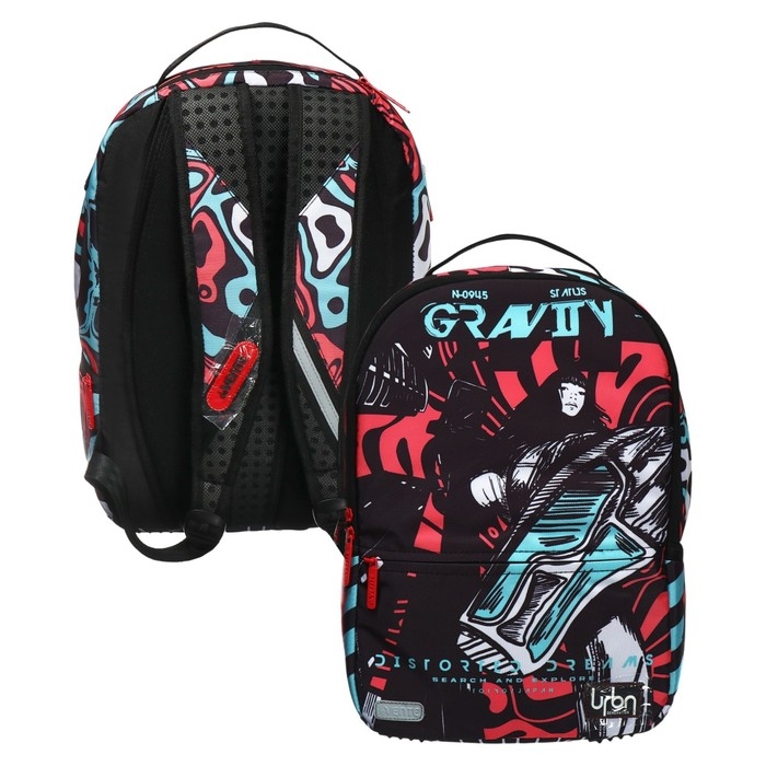 Рюкзак молодежный 39 х 30 х 17, эргономичная спинка, deVENTE Label 19L, + usb Gravity 7032438 Рюкзак молодежный 39 х 30 х 17, эргономичная спинка, deVENTE Label 19L, + usb Gravity 7032438