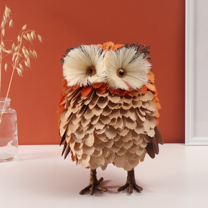 Декор Декор "Сова пучеглазая" 20х19х30 см