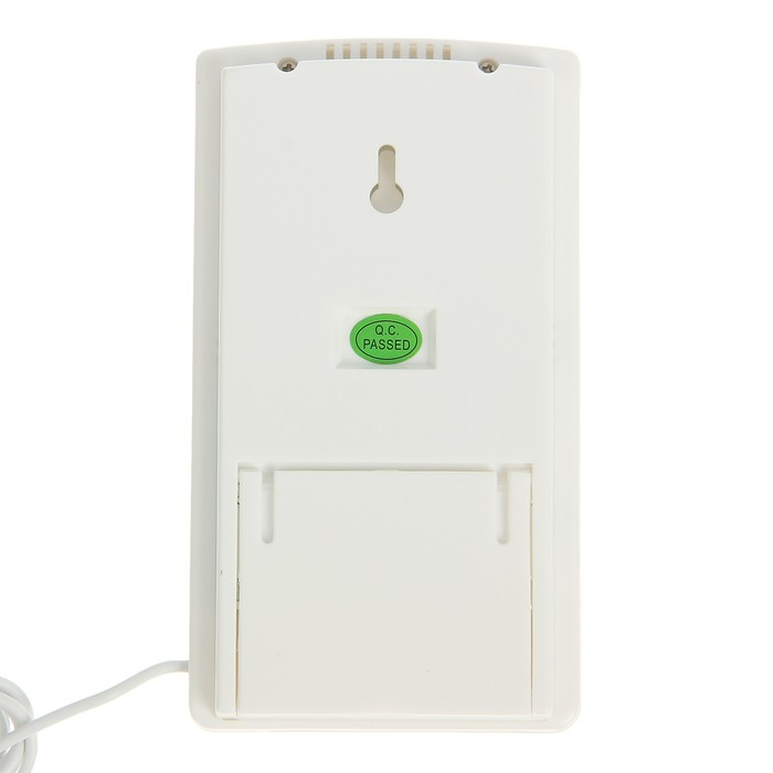 Термометр Luazon LTR-07, электронный, 2 датчика температуры, датчик влажности, белый Термометр Luazon LTR-07, электронный, 2 датчика температуры, датчик влажности, белый