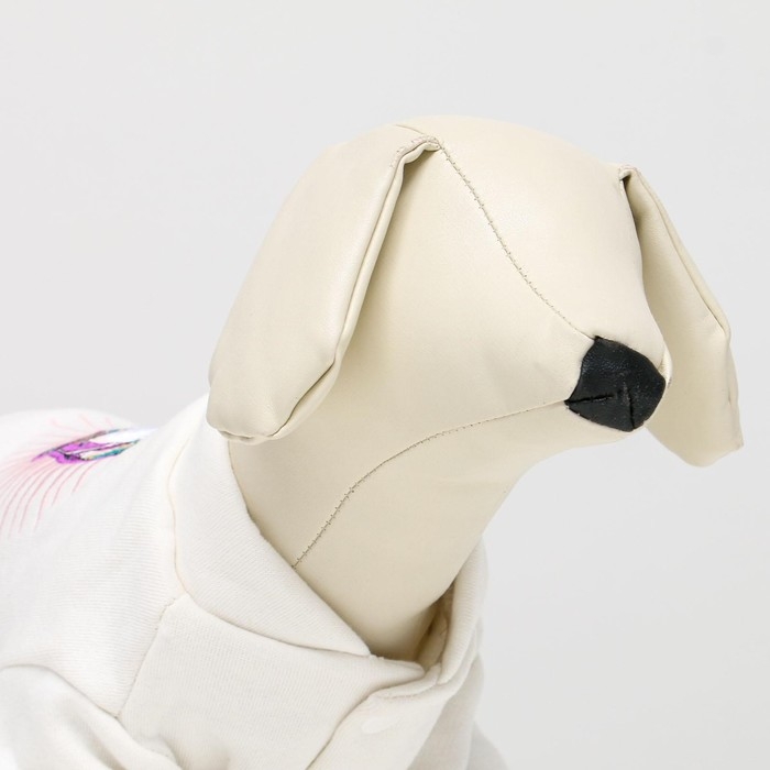 Комбинезон Комбинезон "Единорог", размер 18 (ДС 40 см, ОГ 50 см, ОШ 38 см), бело-синий