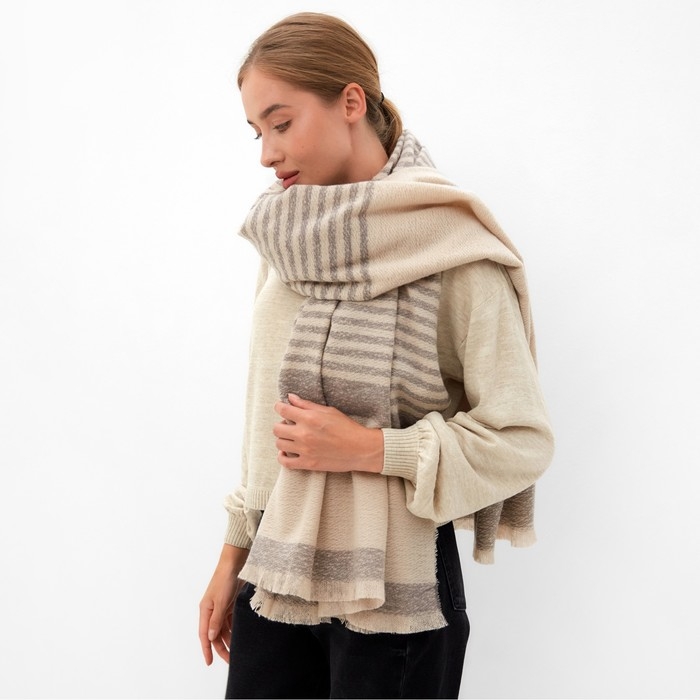 Шарф зимний объемный MINAKU 100*180 + 10 см Шарф зимний объемный MINAKU 100*180 + 10 см