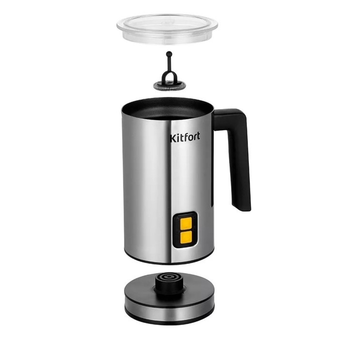Капучинатор Kitfort КТ-7289, 500 Вт, 0.24 л, 4 режима, автоматическое отключение, серый Капучинатор Kitfort КТ-7289, 500 Вт, 0.24 л, 4 режима, автоматическое отключение, серый