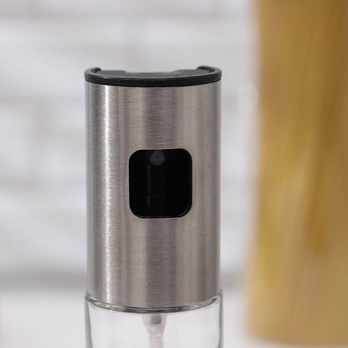 Распылитель для масла и уксуса Magistro Steel, 100 мл, 4,3×18 см Распылитель для масла и уксуса Magistro Steel, 100 мл, 4,3×18 см