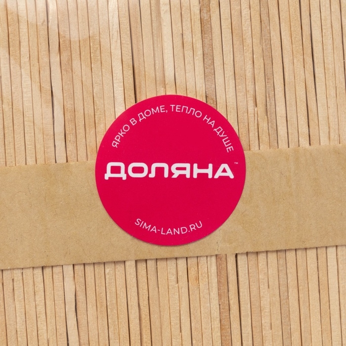 Набор палочек деревянных Доляна, 12,5×0,9 см, 50 шт Набор палочек деревянных Доляна, 12,5×0,9 см, 50 шт