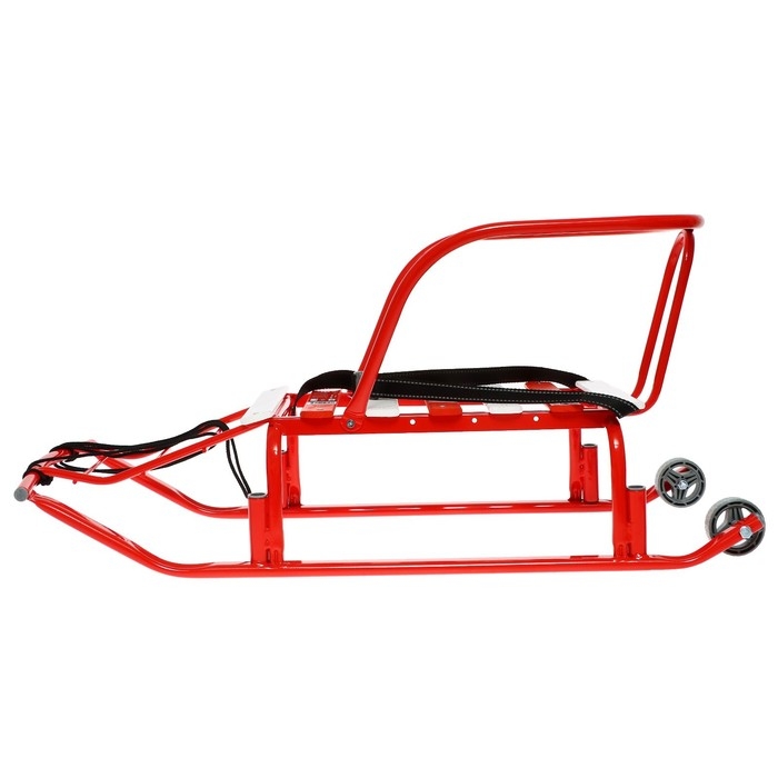 Санки «Тимка 5 комфорт», цвет алый Санки «Тимка 5 комфорт», цвет алый