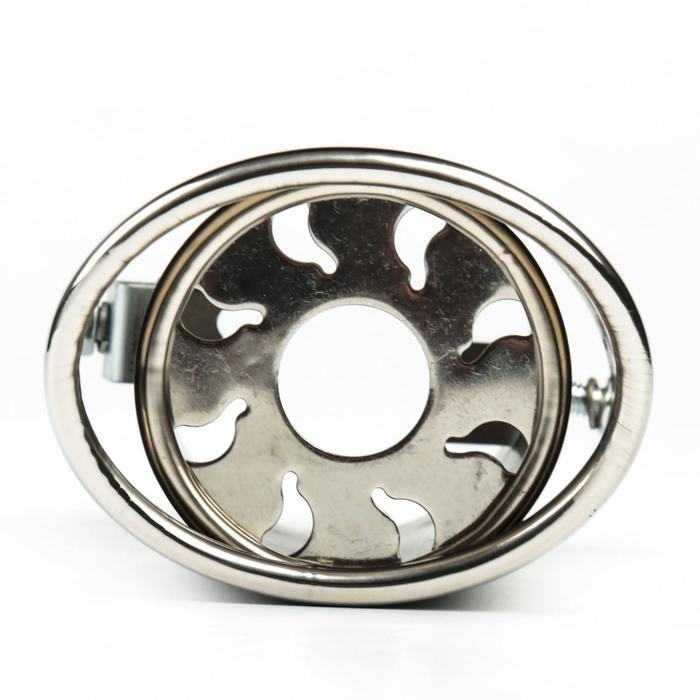 Насадка на глушитель 140×65 мм, посадочный 63 мм Насадка на глушитель 140×65 мм, посадочный 63 мм