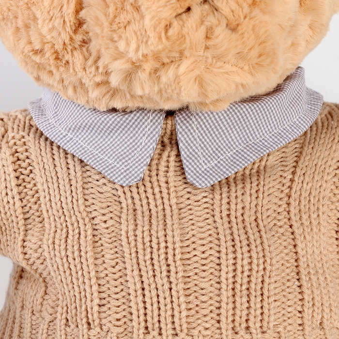 Мягкая игрушка «Медведь» в кофте, 50 см, цвет бежевый