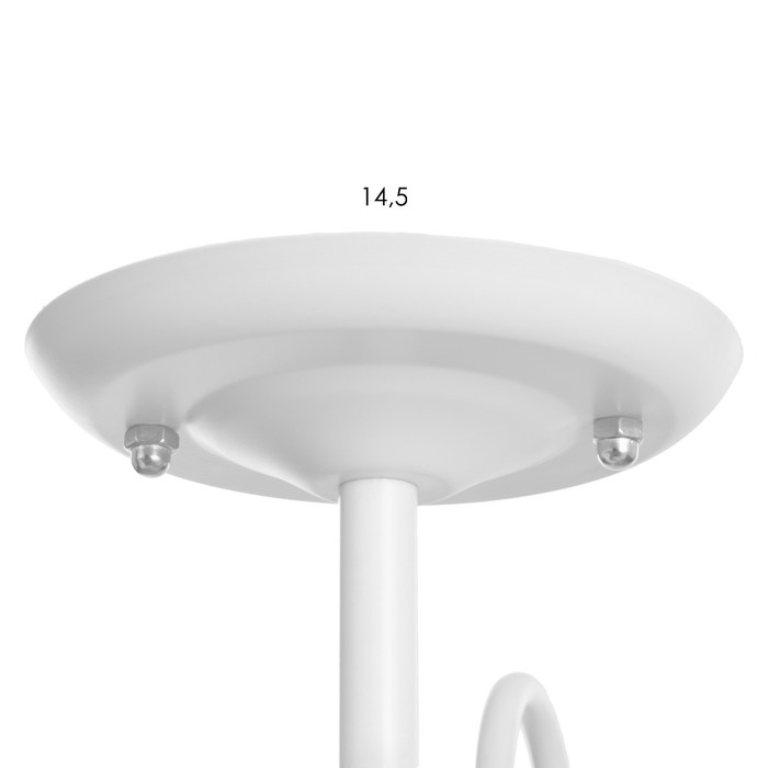 Люстра Люстра "Лиана" 3хЕ27 40Вт белый 55х55х36 см BayerLux