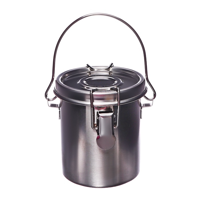 Кистемойка для художественных кистей, металлическая, с крышкой Кистемойка для художественных кистей, металлическая, с крышкой