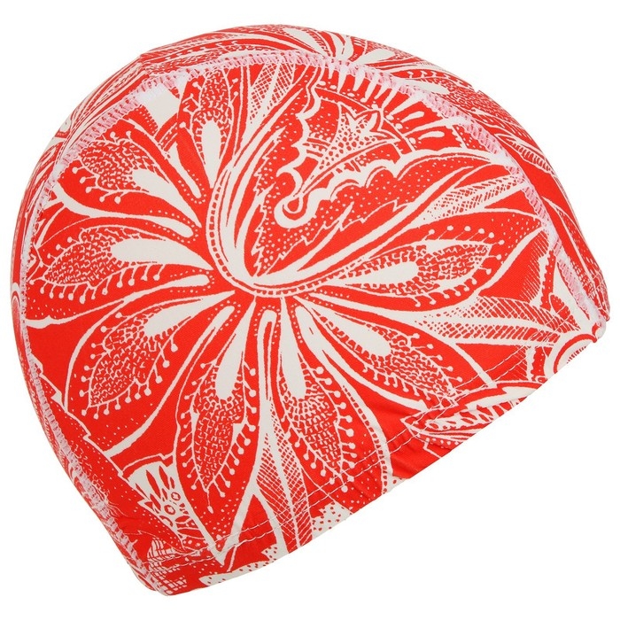 Шапочка для плавания взрослая ONLYTOP, тканевая, обхват 48 см, цвета МИКС Шапочка для плавания взрослая ONLYTOP, тканевая, обхват 48 см, цвета МИКС