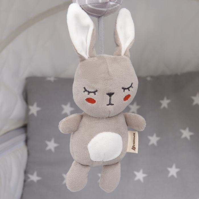 Подвеска - погремушка «Зайка Бонни», с пищалкой, на кроватку, коляску, Крошка Я Подвеска - погремушка «Зайка Бонни», с пищалкой, на кроватку, коляску, Крошка Я