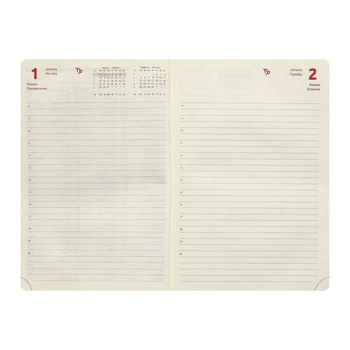 Ежедневник датированный 2024 A5 176 листов, deVENTE.I Love Cat, твёрдая обложка из искусственной кожи, тиснение фольгой, ляссе, кремовый блок 70 г/м2, розовый