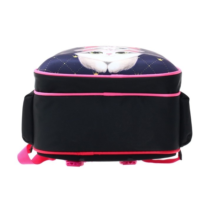 Рюкзак каркасный школьный Calligrata  Рюкзак каркасный школьный Calligrata "Котята", 39 х 30 х 14 см