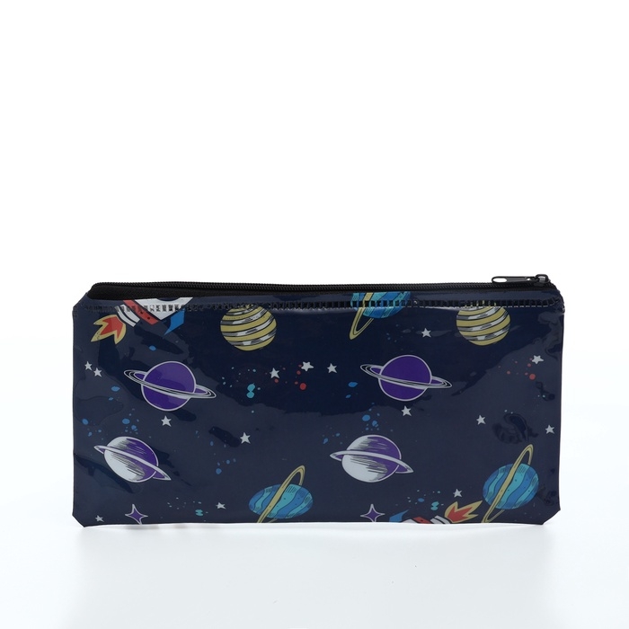 Косметичка-пенал на молнии, цвет чёрный Косметичка-пенал на молнии, цвет чёрный