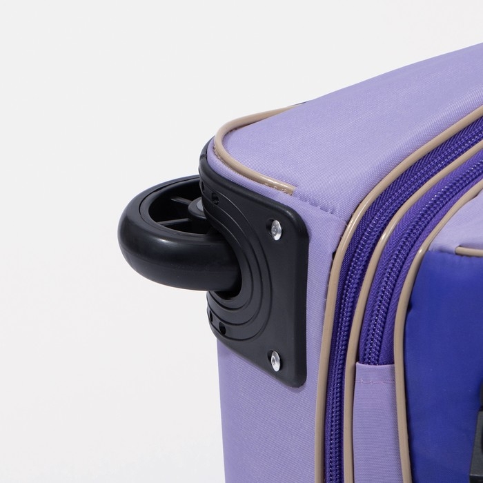 Чемодан детский 34 л (XS) Sacvoyage, отдел на молнии, цвет сиреневый Чемодан детский 34 л (XS) Sacvoyage, отдел на молнии, цвет сиреневый