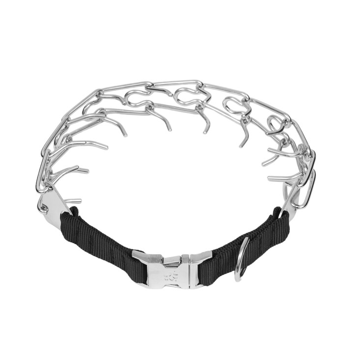 Ошейник строгий с металлическим фастексом, 60 см, толщина проволоки 4 мм Ошейник строгий с металлическим фастексом, 60 см, толщина проволоки 4 мм