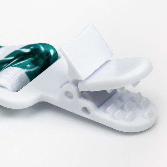 Держатель для соски - пустышки «Листья», на ленте