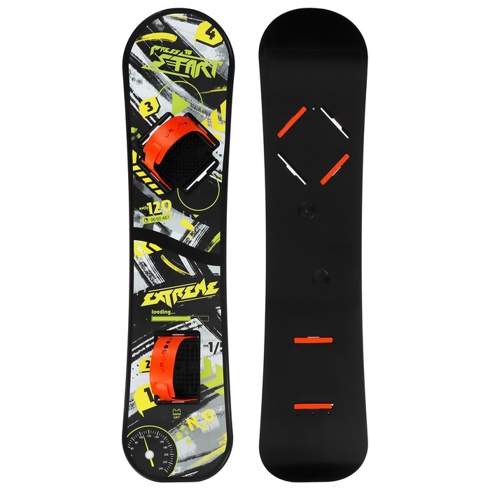 Сноуборд детский Snow Cat с облегчёнными креплениями, 95 см, цвет разноцветный Сноуборд детский Snow Cat с облегчёнными креплениями, 95 см, цвет разноцветный