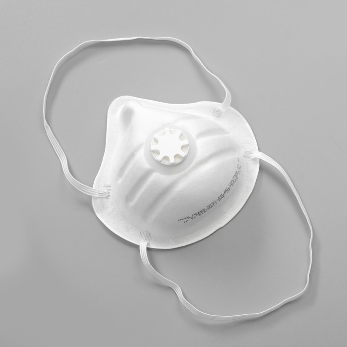 Полумаска фильтрующая формованная с клапаном  Полумаска фильтрующая формованная с клапаном "Исток" FFP1