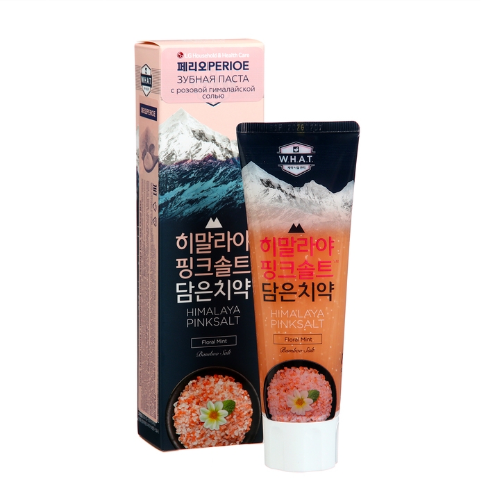 Зубная паста Perioe Himalaya Pink Salt Floral Mint, с гималайской солью, 100 г Зубная паста Perioe Himalaya Pink Salt Floral Mint, с гималайской солью, 100 г