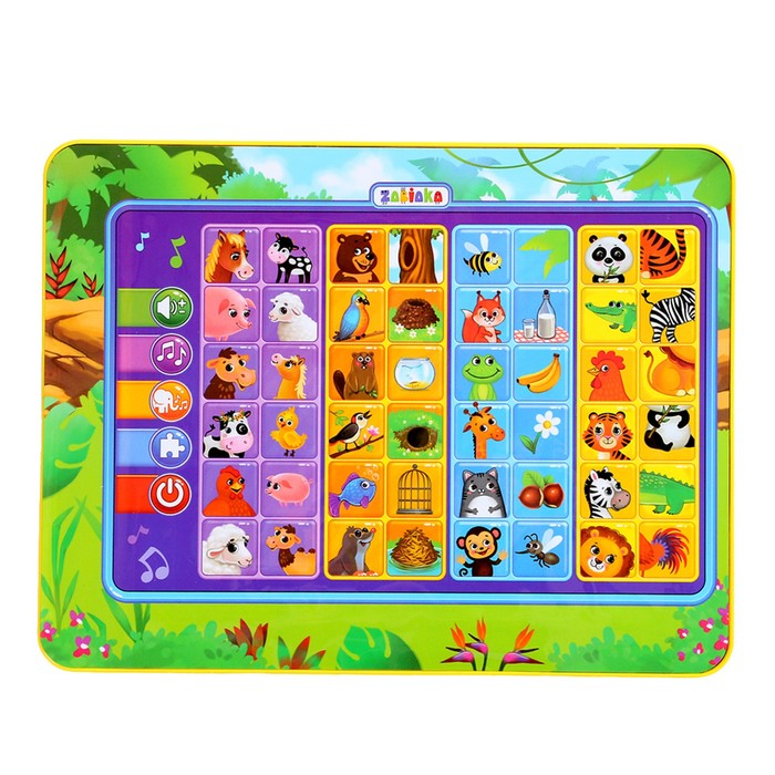 Планшет развивающий &laquo;Соединяй пары&raquo;, звуковые эффекты, работает от батареек