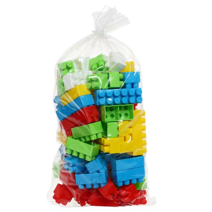 Конструктор средний, 72 элемента, МИКС Конструктор средний, 72 элемента, МИКС