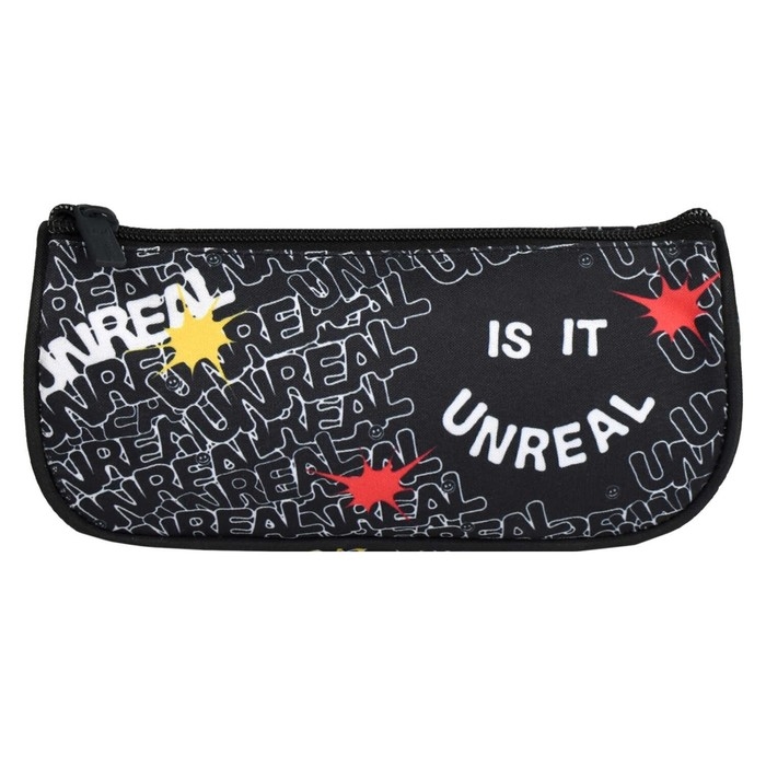 Пенал мягкий, 1 отделение, 95 х 200 х 45 мм, объёмный, Феникс Пенал мягкий, 1 отделение, 95 х 200 х 45 мм, объёмный, Феникс "Панк" чёрный 64182