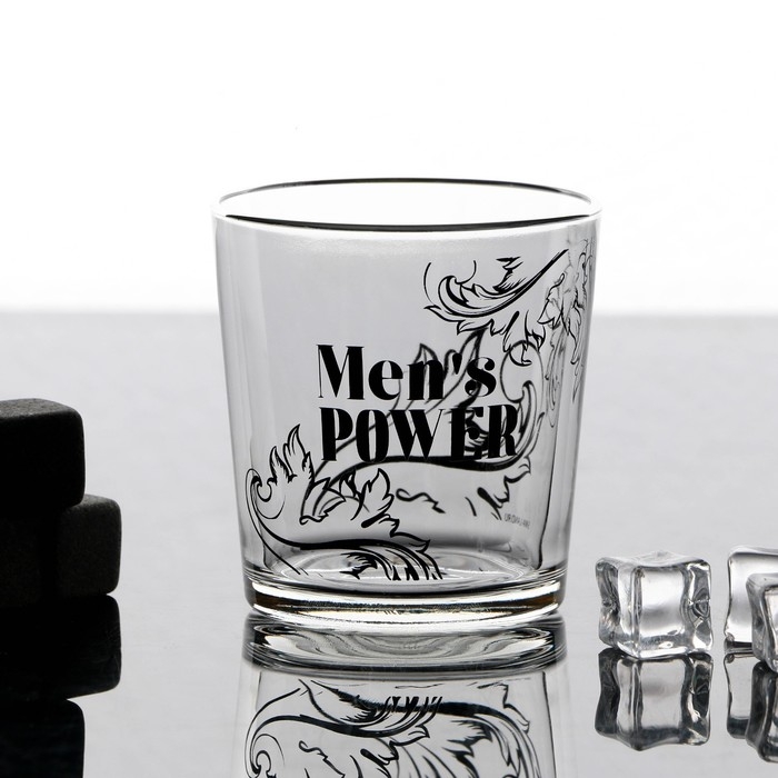 Стакан для виски Men`s power, 250 мл Стакан для виски Men`s power, 250 мл