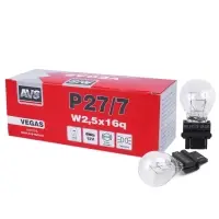 Лампа AVS Vegas 12V. P27/7(W2,5x16q) BOX 10шт.