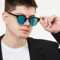 Очки солнцезащитные &laquo;OneSun. Панто&raquo;, uv 400, линза 4.7&times;4.1 см, синие