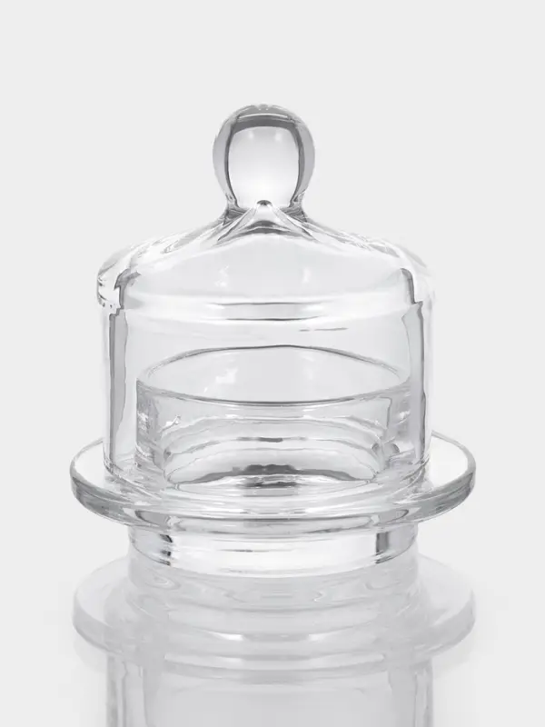 Ёмкость для сервировки «Купол», 9×10 см, стекло, прозрачная Ёмкость для сервировки «Купол», 9×10 см, стекло, прозрачная