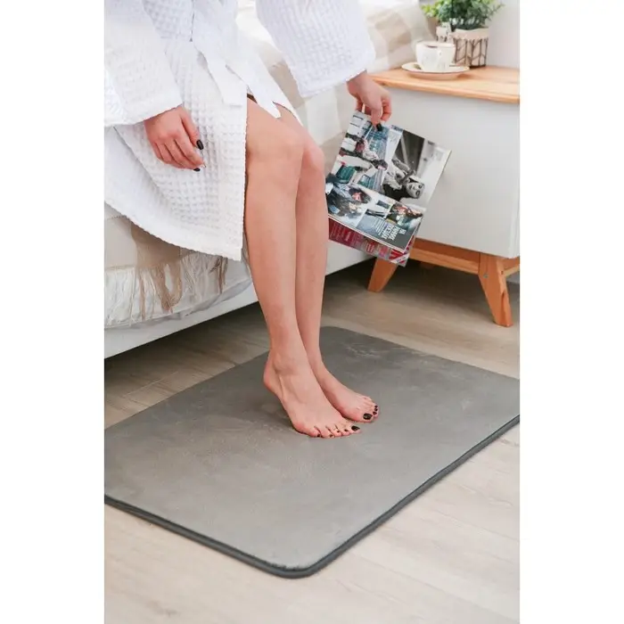 Коврик для дома SAVANNA Memory foam, 50&times;80 см, серый