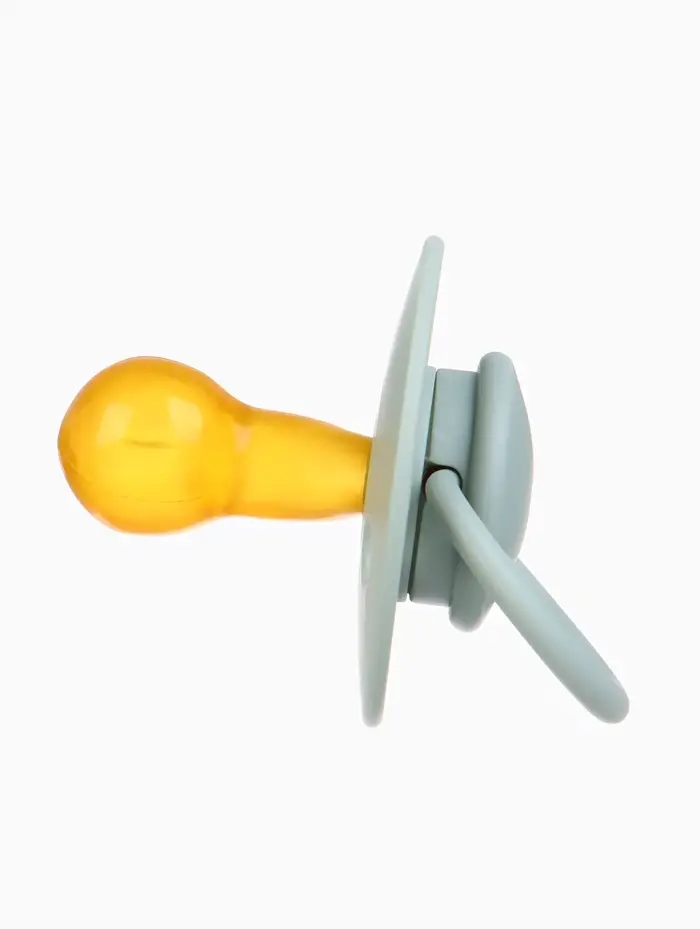 Соска - пустышка классическая, латекс, цв.серо-зелёный, в контейнере, от 6 мес., M&B Соска - пустышка классическая, латекс, цв.серо-зелёный, в контейнере, от 6 мес., M&B