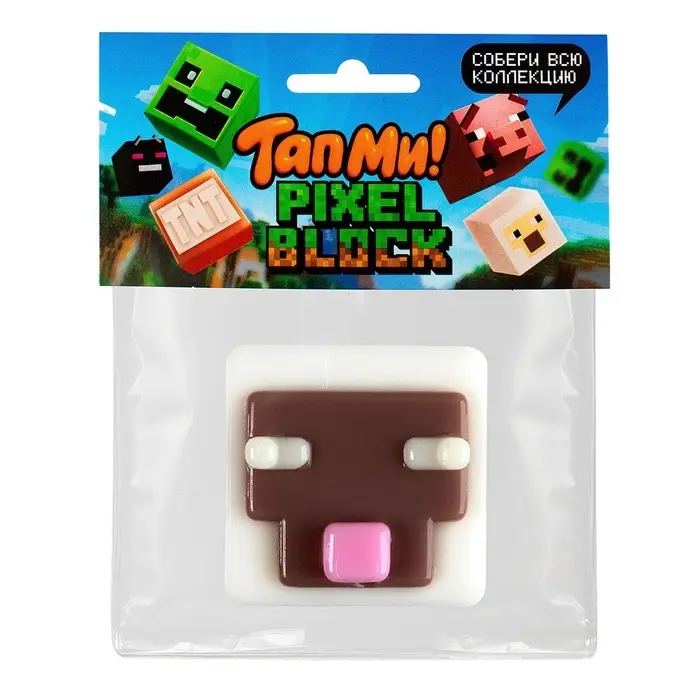 Сквиш антистресс - игрушка &laquo;Майнкрафт&raquo;, белый