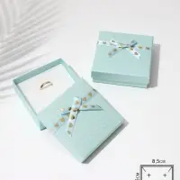 Коробочка подарочная под набор &laquo;Влюбленность&raquo;, 9&times;9 см, (полезная часть 8.5&times;8.5 см), голубая