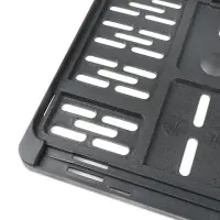 Рамка под номерной знак мотоцикла (чёрная) ТИП4 190х145 мм AVS RN-21