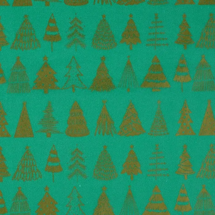 Упаковочная бумага на Новый год тишью &laquo;Ёлочки&raquo;, 50&times;70 см