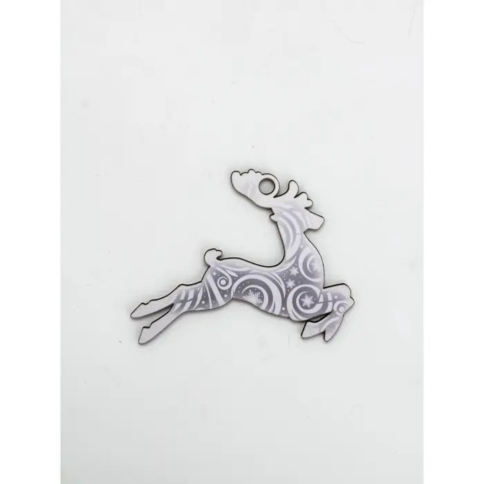 Подвеска деревянная Подвеска деревянная "Олень" , 10 шт.