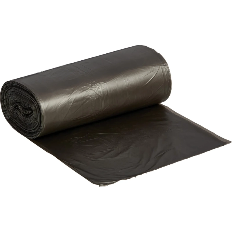 Мешки для мусора ПНД 60л 8мкм 50шт/рул черные 58x68см Концепция Быта