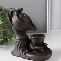 Подставка для благовоний TAKE IT EASY &laquo;Чайная церемония&raquo;, стелющийся дым, 16&times;14&times;9 см