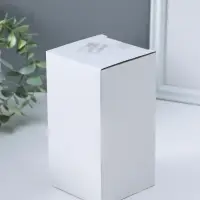 Сувенир керамика свет "Маяк" бело-синий 8х8х15,5 см