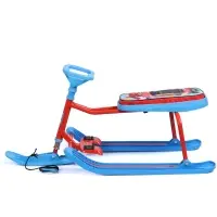 Снегокат &laquo;Тимка спорт 1+&raquo; Sportcar, голубой, красный, TC1+/SC Nika Kids