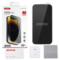 Защитное стекло iPh 15 Pro ANMAC 3D Privacy с сеточкой Арт.1137464