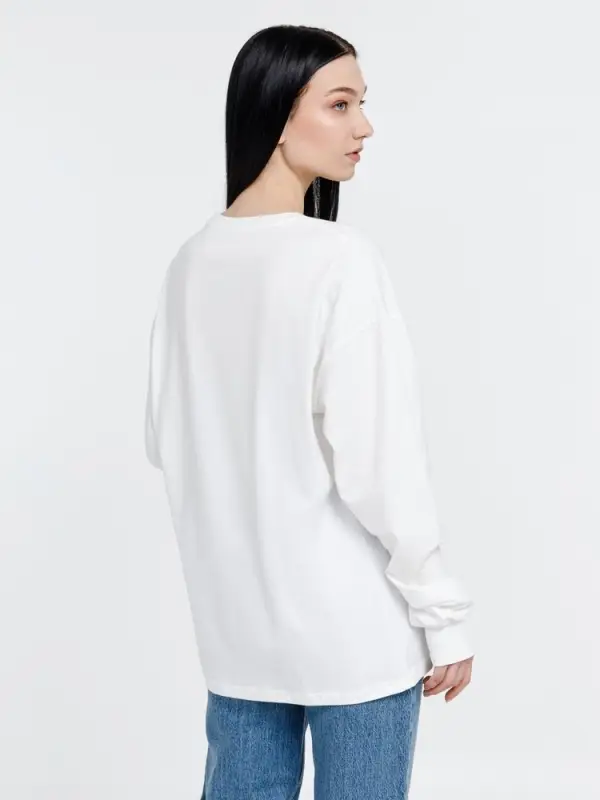 Футболка оверсайз унисекс Сity Sapiens, молочно-белая, размер S Футболка оверсайз унисекс Сity Sapiens, молочно-белая, размер S