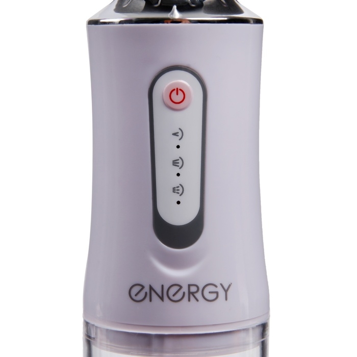 Ирригатор Energy EN-701S, портативный, 200 мл, 3 режима, 3 насадки, АКБ, белый Ирригатор Energy EN-701S, портативный, 200 мл, 3 режима, 3 насадки, АКБ, белый