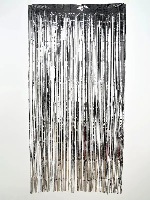 Занавес для фотозоны «Дождик» цвет серебро, 1*2 м Занавес для фотозоны «Дождик» цвет серебро, 1*2 м